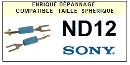 SONY-ND12-POINTES-DE-LECTURE-DIAMANTS-SAPHIRS-COMPATIBLES