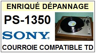 SONY-PS1350 PS-1350-COURROIES-COMPATIBLES