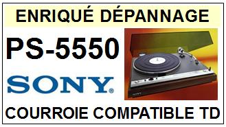 SONY-PS5550 PS-5550-COURROIES-COMPATIBLES