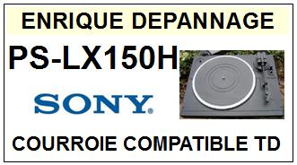 SONY-PSLX150H PS-LX150H-COURROIES-COMPATIBLES
