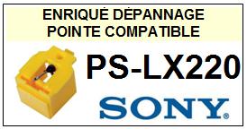 SONY-PSLX220  PS-LX220-POINTES-DE-LECTURE-DIAMANTS-SAPHIRS-COMPATIBLES