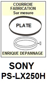 SONY-PSLX250H PS-LX250H-COURROIES-COMPATIBLES