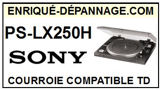 SONY-PSLX250H PS-LX250H-COURROIES-ET-KITS-COURROIES-COMPATIBLES