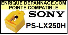 SONY-PSLX250H  PS-LX250H-POINTES-DE-LECTURE-DIAMANTS-SAPHIRS-COMPATIBLES