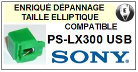 SONY-PSLX300USB PS-LX300 USB-POINTES-DE-LECTURE-DIAMANTS-SAPHIRS-COMPATIBLES