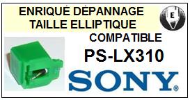 SONY-PSLX310 PS-LX310-POINTES-DE-LECTURE-DIAMANTS-SAPHIRS-COMPATIBLES