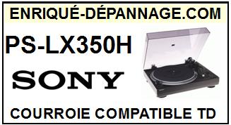 SONY-PSLX350H PS-LX350H-COURROIES-ET-KITS-COURROIES-COMPATIBLES