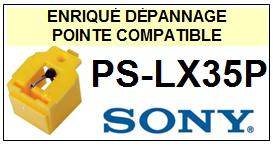 SONY-PSLX35P  PS-LX35P-POINTES-DE-LECTURE-DIAMANTS-SAPHIRS-COMPATIBLES