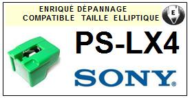 SONY-PSLX4 PS-LX4 (1°MONTAGE)-POINTES-DE-LECTURE-DIAMANTS-SAPHIRS-COMPATIBLES