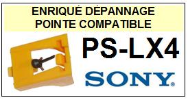 SONY-PSLX4  PS-LX4 (1MONTAGE)-POINTES-DE-LECTURE-DIAMANTS-SAPHIRS-COMPATIBLES