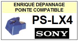 SONY-PSLX4.  PS-LX4 (2MONTAGE)-POINTES-DE-LECTURE-DIAMANTS-SAPHIRS-COMPATIBLES