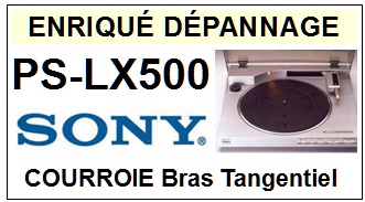 SONY-PSLX500 PS-LX500-COURROIES-COMPATIBLES