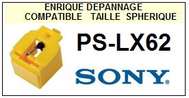 SONY-PSLX62  PS-LX62-POINTES-DE-LECTURE-DIAMANTS-SAPHIRS-COMPATIBLES