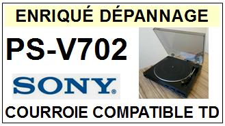 SONY-PSV702 PS-V702-COURROIES-COMPATIBLES