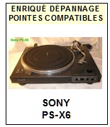 SONY-PSX6  PS-X6-POINTES-DE-LECTURE-DIAMANTS-SAPHIRS-COMPATIBLES
