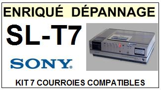 SONY-SLT7 BETAMAX SL-T7-COURROIES-COMPATIBLES