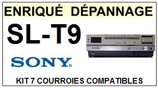 SONY-SLT9 BETAMAX SL-T9-COURROIES-COMPATIBLES
