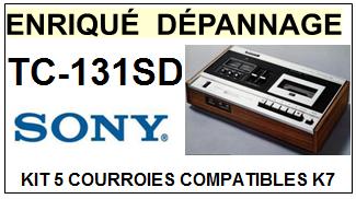 SONY-TC131SD TC-131SD-COURROIES-ET-KITS-COURROIES-COMPATIBLES