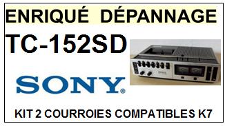 SONY-TC152SD TC-152SD-COURROIES-COMPATIBLES