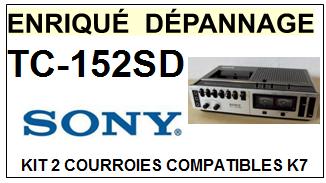 SONY-TC152SD TC-152SD-COURROIES-ET-KITS-COURROIES-COMPATIBLES