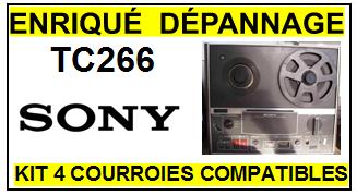 SONY-TC266-COURROIES-ET-KITS-COURROIES-COMPATIBLES