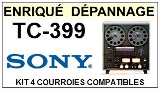 SONY-TC399 TC-399-COURROIES-COMPATIBLES