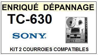 SONY-TC630 TC-630-COURROIES-ET-KITS-COURROIES-COMPATIBLES