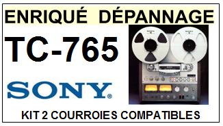 SONY-TC765 TC-765-COURROIES-COMPATIBLES