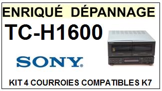 SONY-TCH1600 TC-H1600-COURROIES-COMPATIBLES
