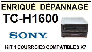 SONY-TCH1600 TC-H1600-COURROIES-ET-KITS-COURROIES-COMPATIBLES