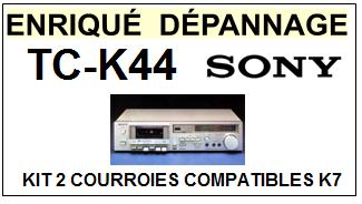 SONY-TCK44 TC-K44-COURROIES-COMPATIBLES