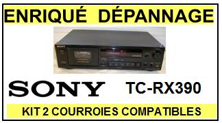 SONY-TCRX390-COURROIES-COMPATIBLES