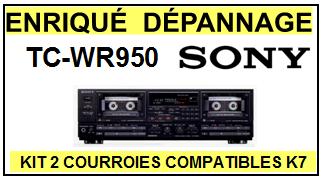 SONY-TCWR950-COURROIES-COMPATIBLES