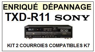 SONY-TXDR11 TXD-R11-COURROIES-ET-KITS-COURROIES-COMPATIBLES