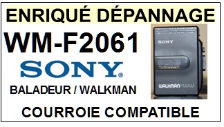 SONY-WMF2061 WM-F2061-COURROIES-ET-KITS-COURROIES-COMPATIBLES