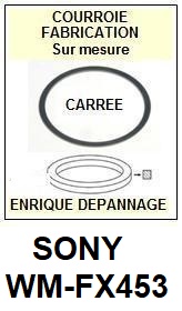 SONY-WMFX453 WM-FX453-COURROIES-ET-KITS-COURROIES-COMPATIBLES