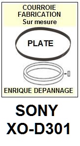 SONY-XOD301 XO-D301-COURROIES-ET-KITS-COURROIES-COMPATIBLES