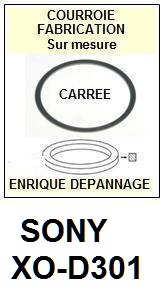 SONY-XOD301 XO-D301-COURROIES-ET-KITS-COURROIES-COMPATIBLES