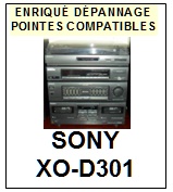 SONY-XOD301  XO-D301-POINTES-DE-LECTURE-DIAMANTS-SAPHIRS-COMPATIBLES