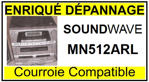 SOUNDWAVE-MN512ARL-COURROIES-COMPATIBLES