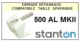 STANTON-500ALMKII 500AL MKII-POINTES-DE-LECTURE-DIAMANTS-SAPHIRS-COMPATIBLES