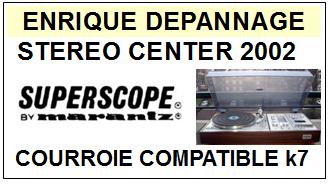 SUPERSCOPE BY MARANTZ-STEREO CENTER 2002-COURROIES-ET-KITS-COURROIES-COMPATIBLES