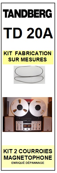 TANDBERG-TD20A-COURROIES-ET-KITS-COURROIES-COMPATIBLES