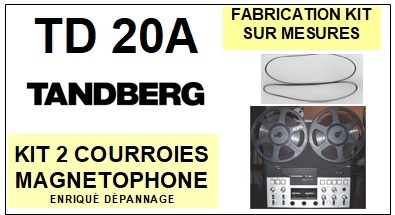 TANDBERG-TD20A-COURROIES-ET-KITS-COURROIES-COMPATIBLES