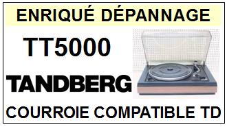 TANDBERG-TT5000 TT-5000-COURROIES-COMPATIBLES