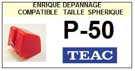 TEAC-P50 P-50-POINTES-DE-LECTURE-DIAMANTS-SAPHIRS-COMPATIBLES