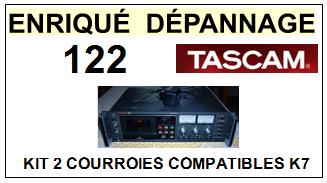 TEAC TASCAM-122-COURROIES-ET-KITS-COURROIES-COMPATIBLES