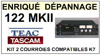 TEAC TASCAM-122MKII-COURROIES-ET-KITS-COURROIES-COMPATIBLES