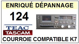 TEAC TASCAM-124-COURROIES-ET-KITS-COURROIES-COMPATIBLES