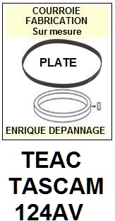 TEAC TASCAM-124AV-COURROIES-ET-KITS-COURROIES-COMPATIBLES